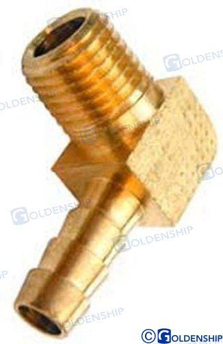 90d fuel elbow 3/8" x 10mm (pack 2)
