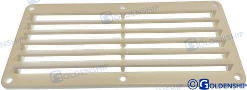 ventilator abs 257 x 123.8mm white