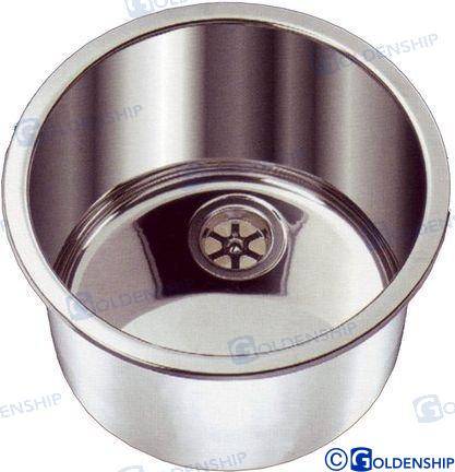 polished sink 260x180 with sink drain