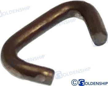 stainl. steel clamping 4mm (10pcs)