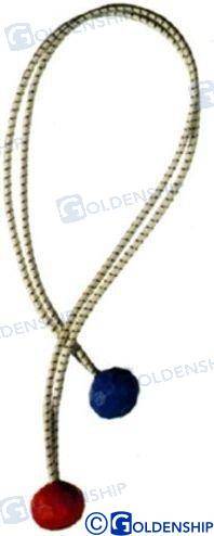 sail fastener with plastic ball 50 cm (2pcs)