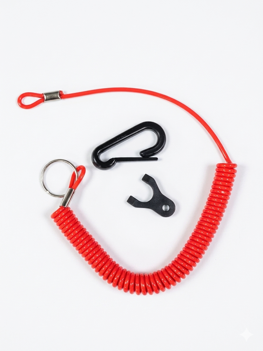 Safety switch with cord for Tohatsu