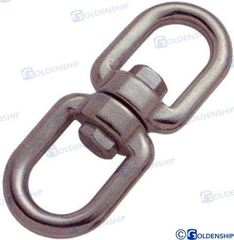 swivel, eye & eye aisi-316 8mm