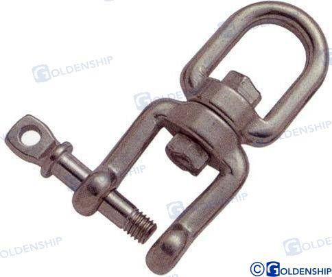 swivel eye/jaw aisi-316 10mm