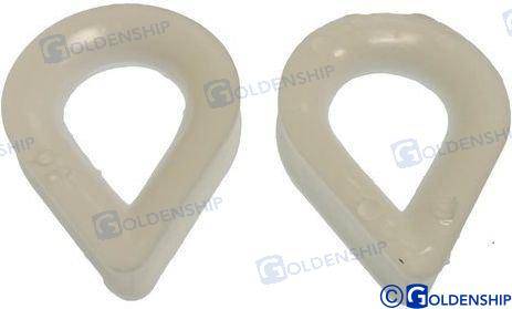 nylon thimbles 8mm (2pcs)