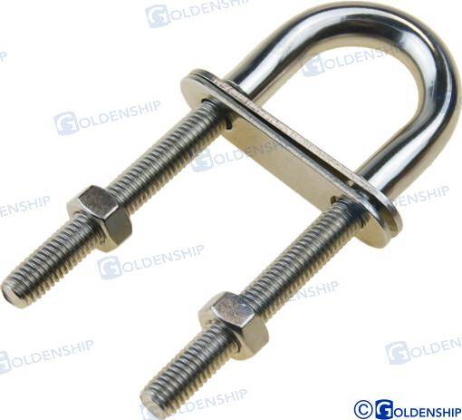 u bolt inox m8 (5pcs)
