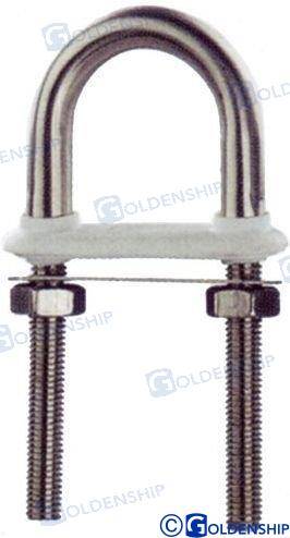 u bolt pvc 12 mm (pack 5)