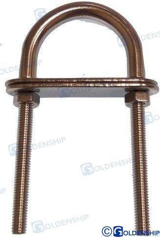 u bolt inox m10