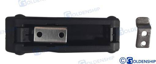 anti vibration peak latch 96*29mm black