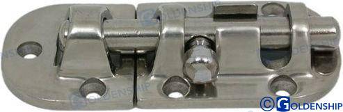 barrel bolt 76 x 30mm aisi316