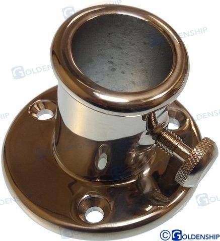 flag pole socket angle 25 mm.