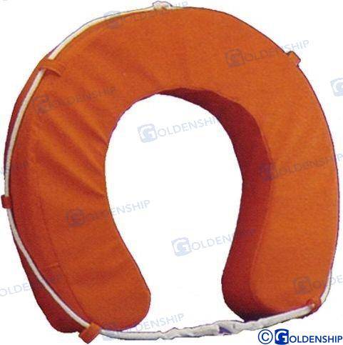 Horseshoe lifebouy - non-certified - orange - 600g