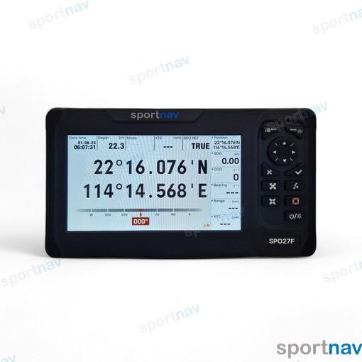 Card Plotter and echolots 7 inches with Baltic Sea card. NMEA2000 and NMEA0183.
