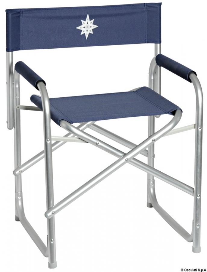 Folding seat aluminium director