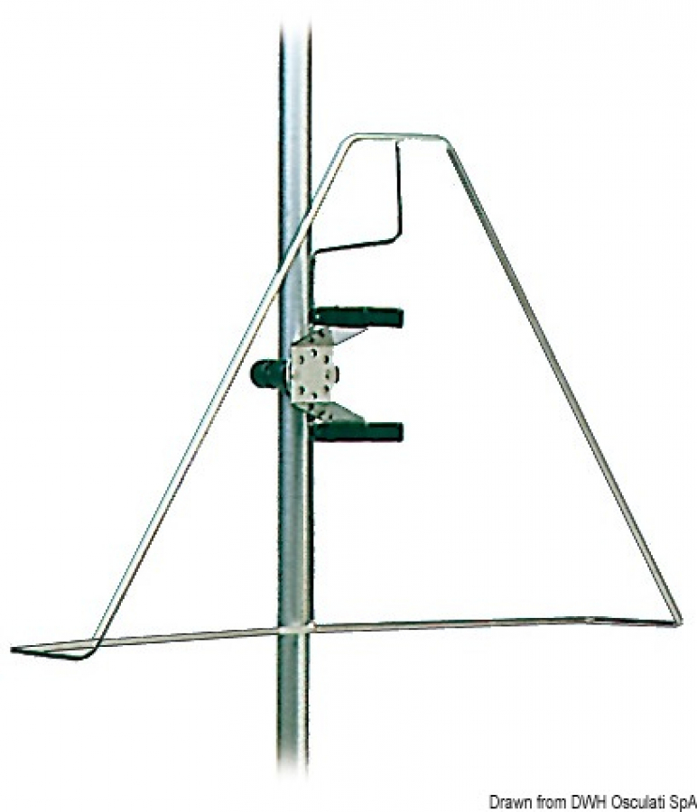 SS bracket for horseshoe bouy