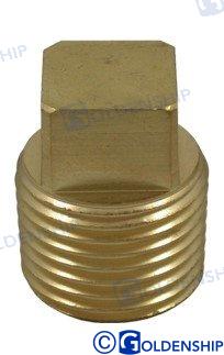 drain plug only brass USA style for gs30310