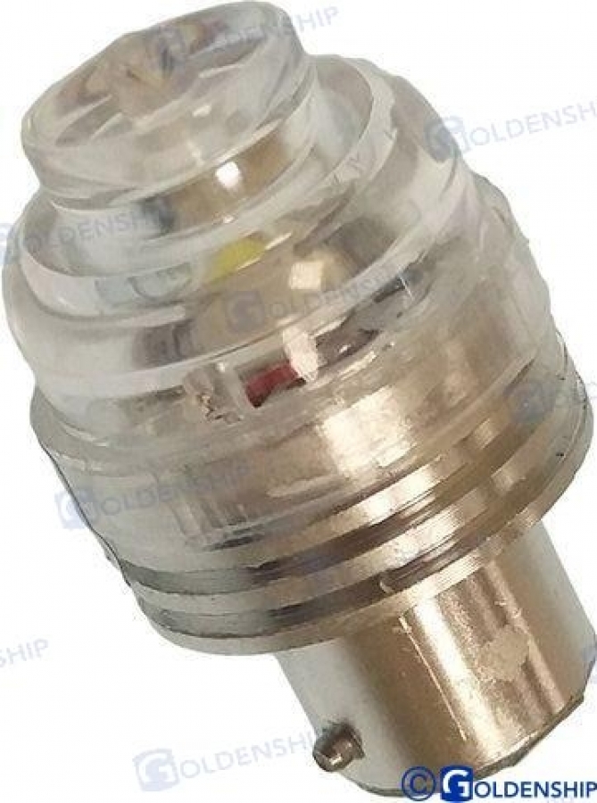 spare bulb led 12-24v 1w ba15d white Ø26 x 30mm