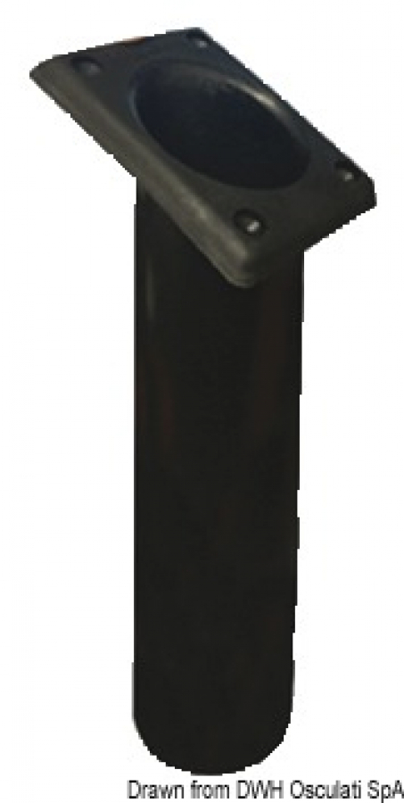 Fishing rod submersible square Black - L- 240 mm  Ø 43mm