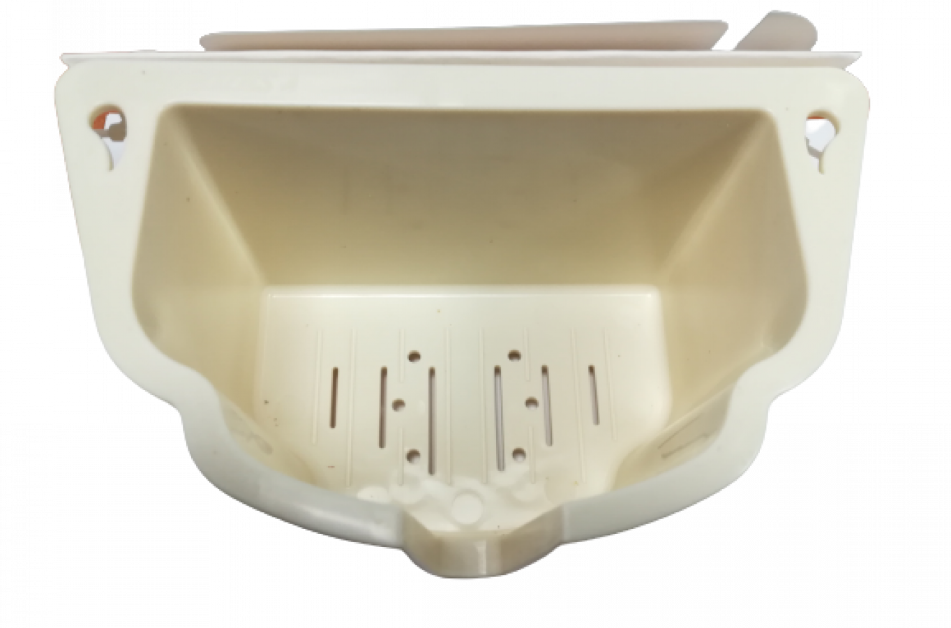Holder 19 cm x 11 cm x 10 cm white