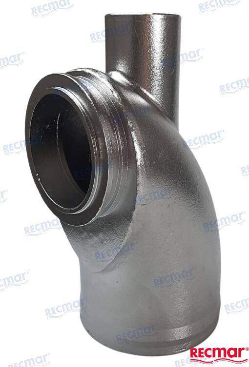 exhaust elbow inox
