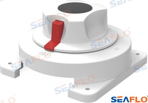 Mass switch 2 accy 175A, Short time 300A - white 134 x 134 x H77mm 3 poz.