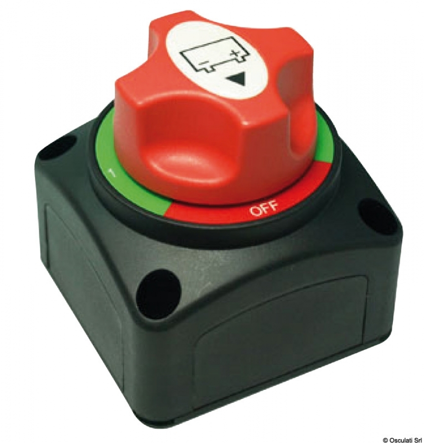 Battery switch 2acc 100A 1000A-10sec 1+1+2+OFF