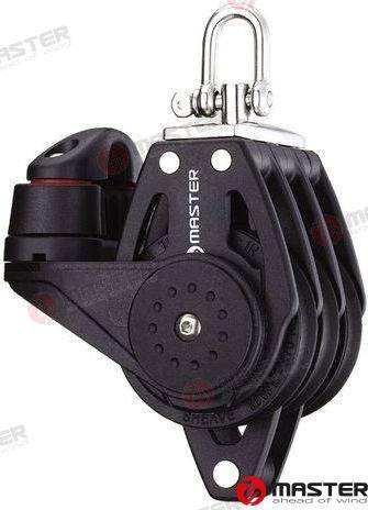 57mm triple /becket /swivel shackle block
