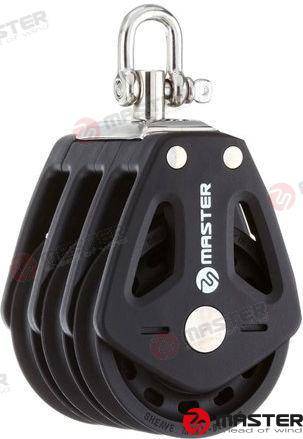 35mm triple/swivel shackle block