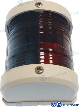 bicolor light 76 mm white 225° 12V 10W 76mm. until 12m 225°