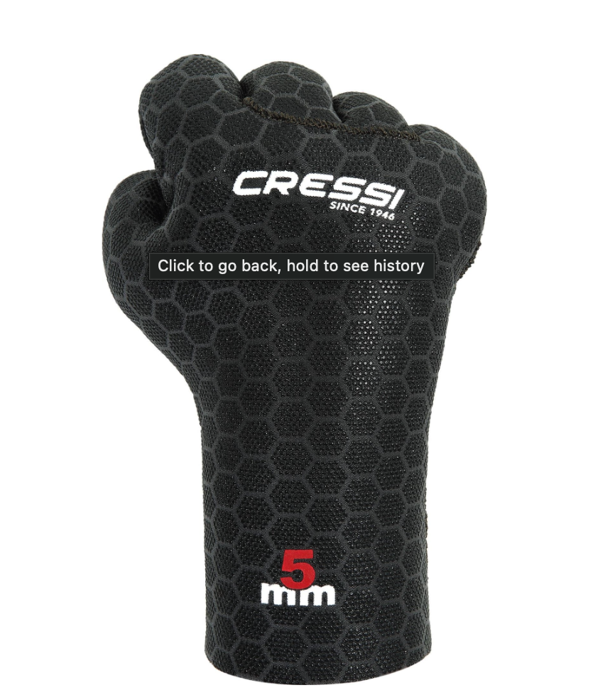 Neoprene gloves CRESSI High STRETCH 5mm Size S