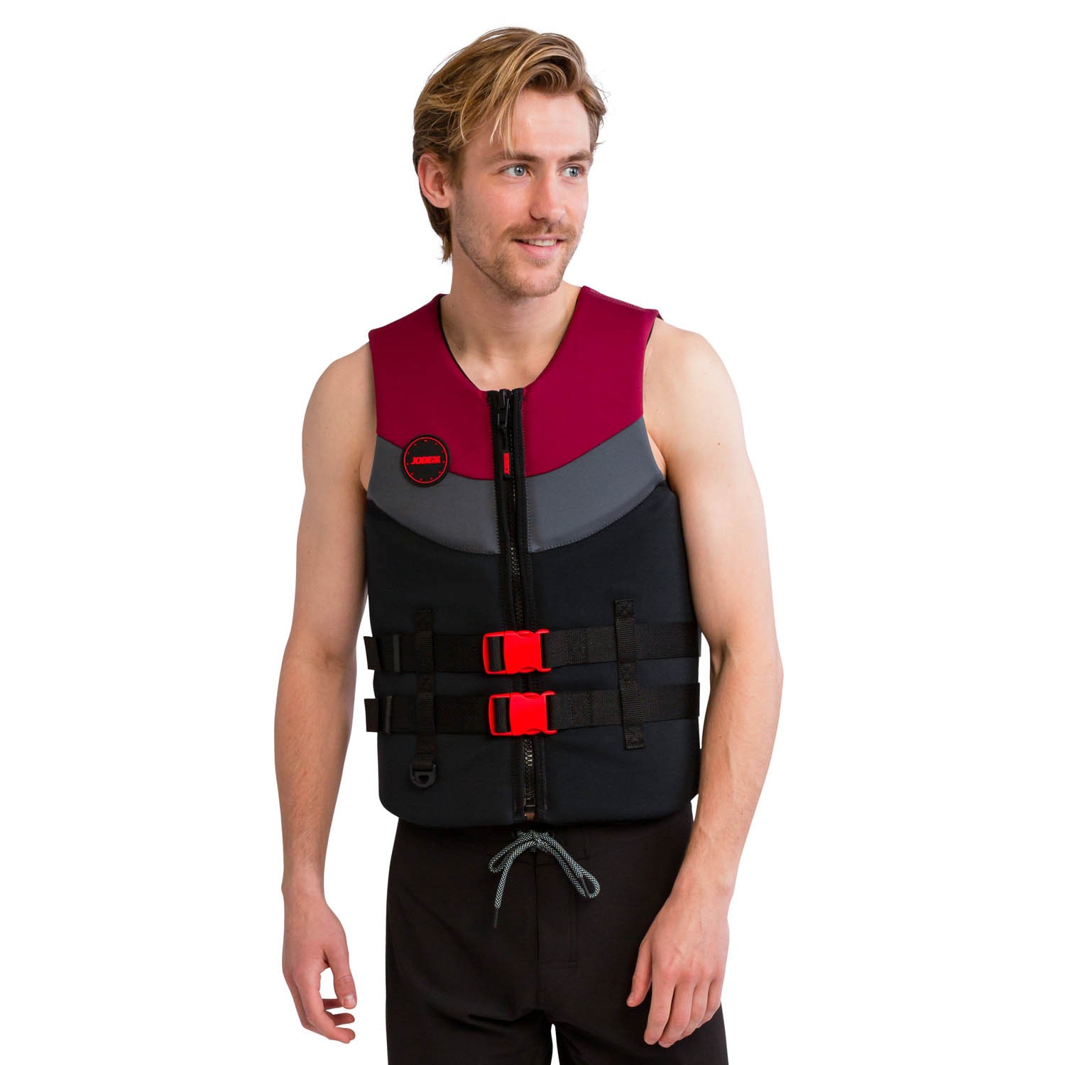 Neoprene vest Jobe Burgundy Red Men 50N - Size M