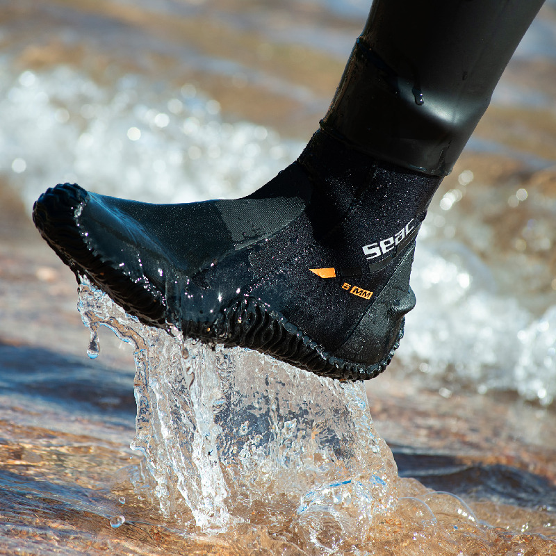 Diving boots Basic HD with zipper - thickness 3mm - Size S
