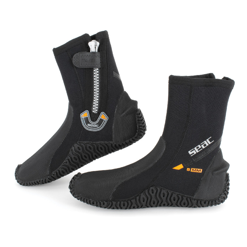 Diving boots Basic HD with zipper - thickness 3mm - Size S