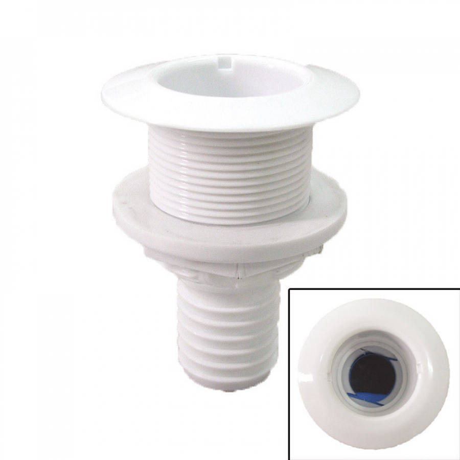 Drain 19mm - white ABS
