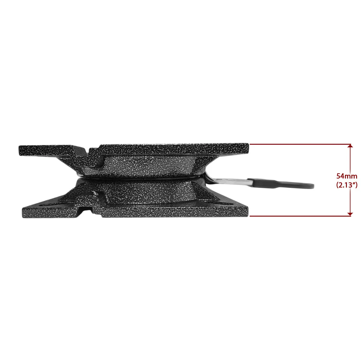 Chair base - Aluminium Swivel with 8-Position Lock 