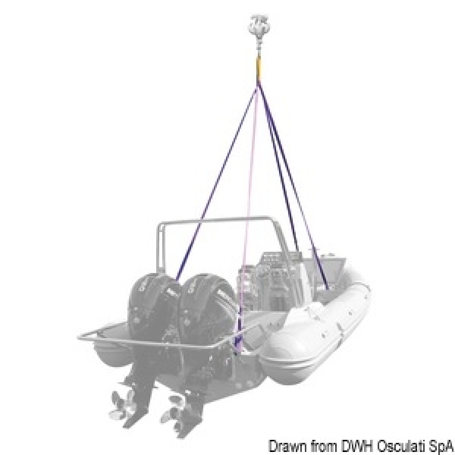Lifting system 300-350kg 4 points