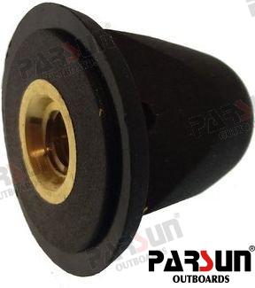 Гайка гребного винта OEM: Parsun: F4-03080000; Yamaha: 6EE-G561600-00, 6EEG56160000, 6L5-45616-00, 6L5-45616-00-00, 6L54561600, 6L5456160000