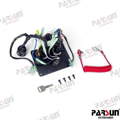 dual engine start key assy, F40-13000200