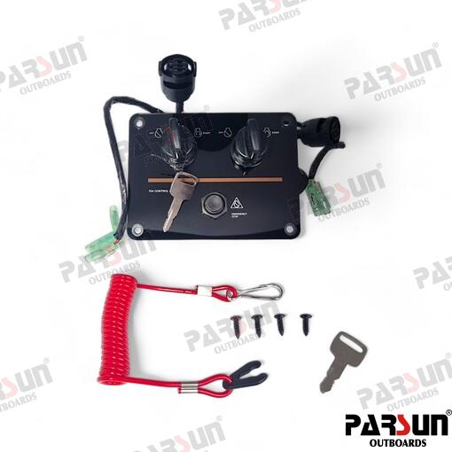 dual engine start key assy, F40-13000200