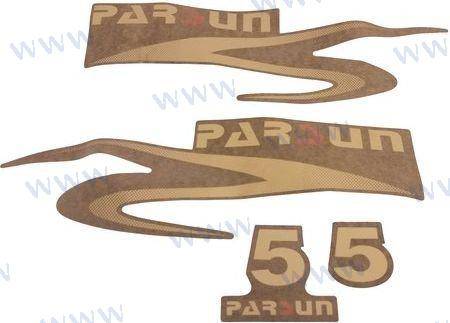 top cowling sticker for 5hp, F6-08000000-5