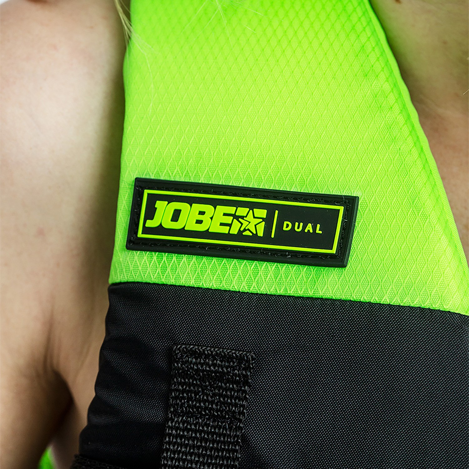 Swimming vest Jobe Dual Vest Lime Green 50N Sizes 2XL/3XL