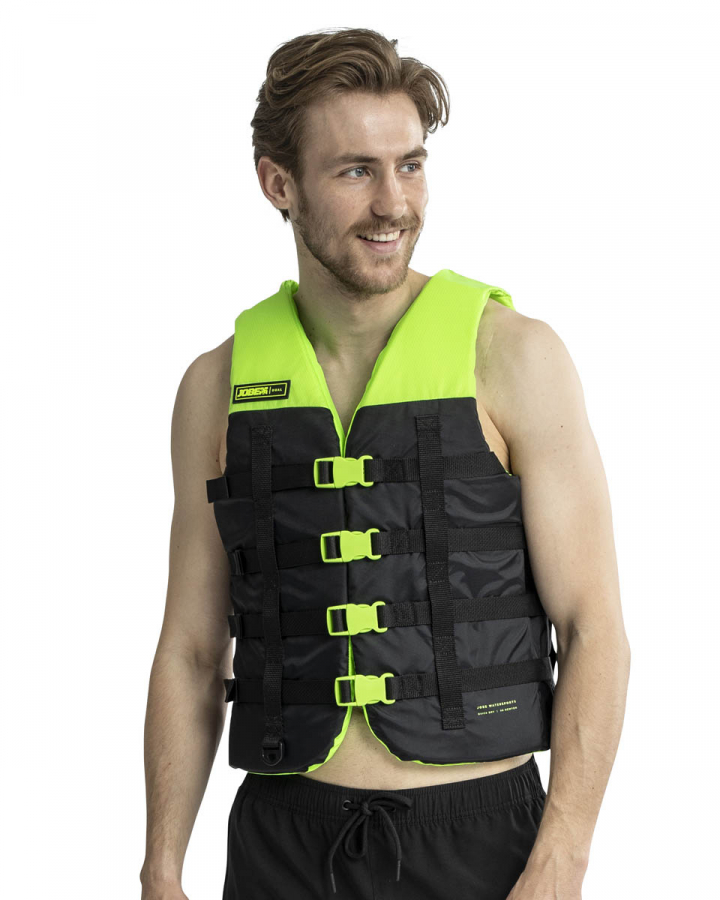 Swimming vest Jobe Dual Vest Lime Green 50N Sizes 4XL/5XL