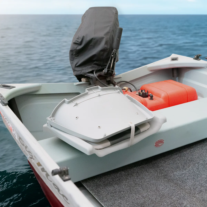 Сиденье складное, серый
