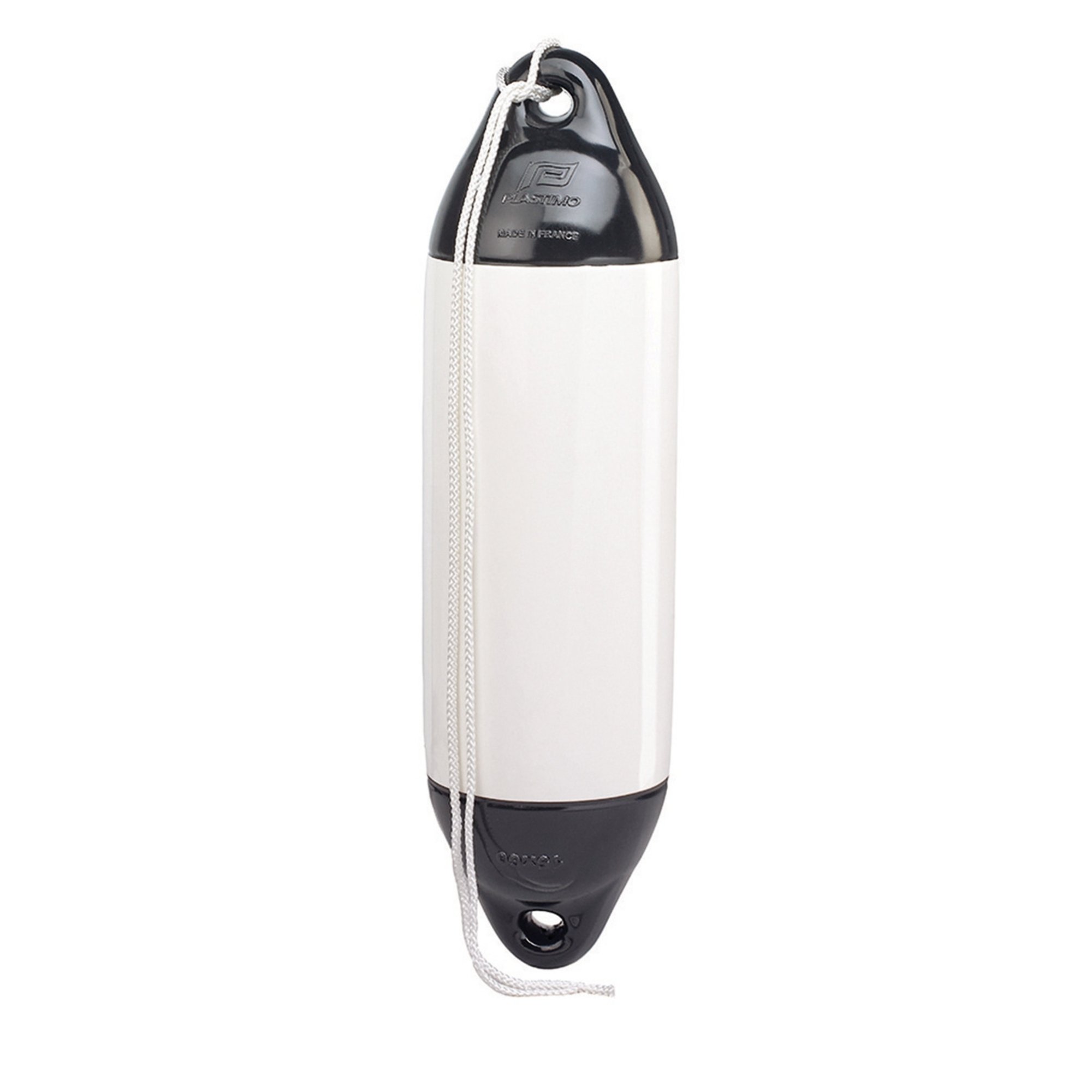 Fender black white 13x50cm + rope Plastimo