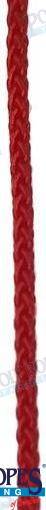 poliester rope 4 mm red 12 m