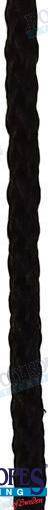 poliester rope 3 mm black 25 m