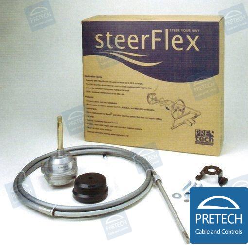 Steering gear 10Ft (3.05m) + reducer 3000