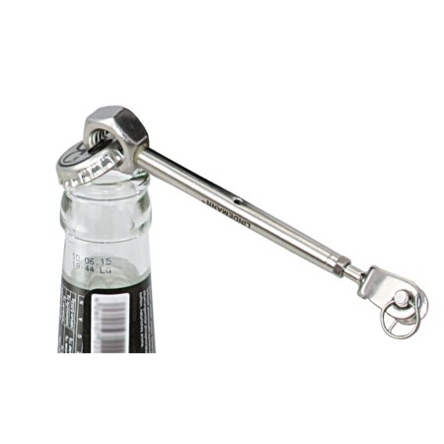 Bottle opener in Stainless Steel