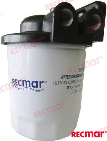 Fuel filter separator set 25micron OEM: Mercruiser: 35-60494A4, 35-802893Q4, 35-805269A4, 35-807172A4, 802893A4, 802893Q4, 807172A4