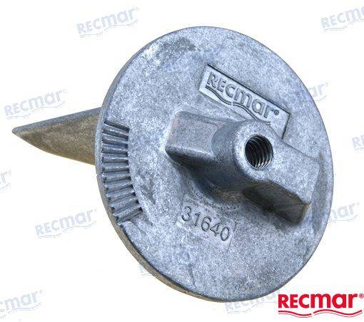 anode for Mercury, Honda - zinc